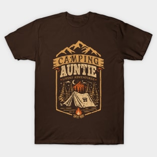 Camping Auntie T-Shirt